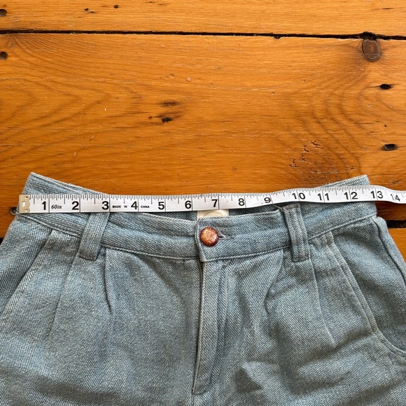 🇫🇷Des Petits Hauts Dedoardo light blue cotton shorts xs T0 - Picture 8 of 8